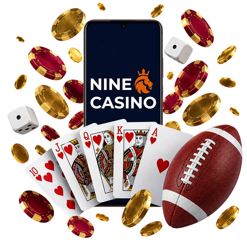 Nine Casino app on mobile devices