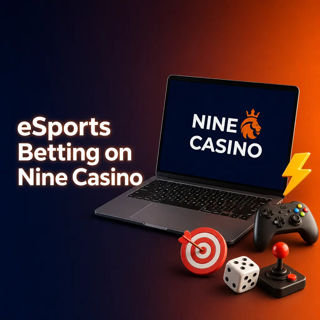 eSports betting interface on Nine Casino