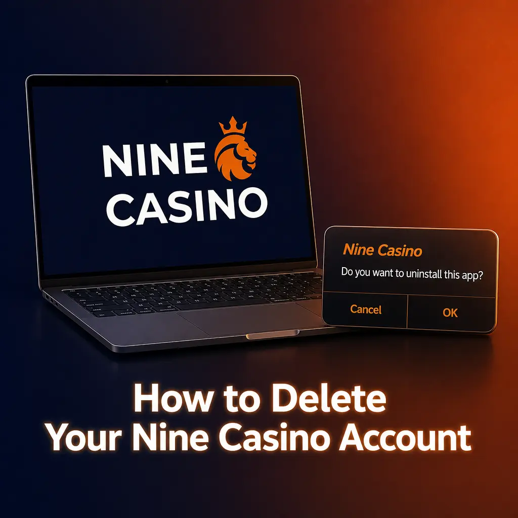 Steps to delete a Nine Casino account
