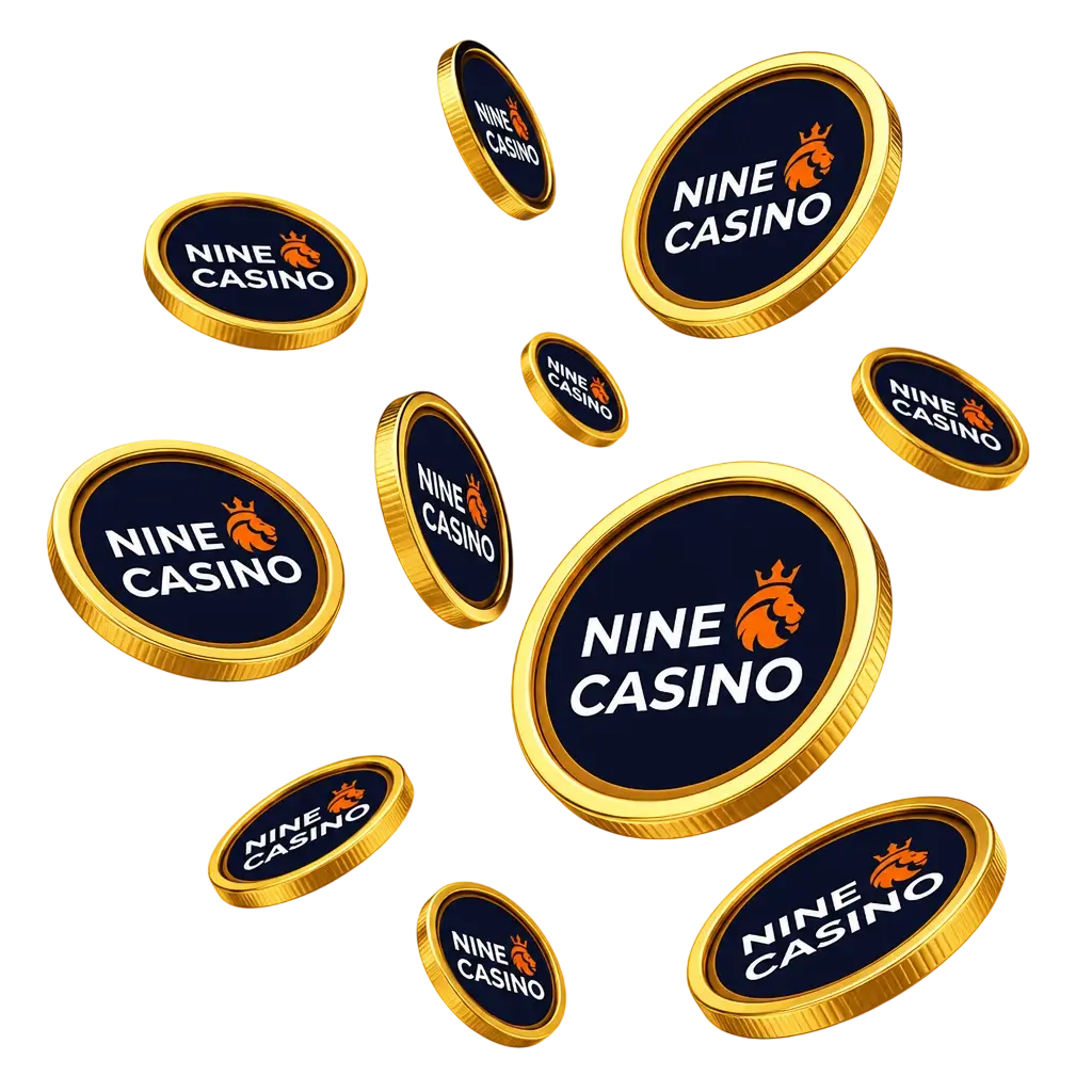 Nine Casino homepage showing bonuses and promotions for United Kingdom players