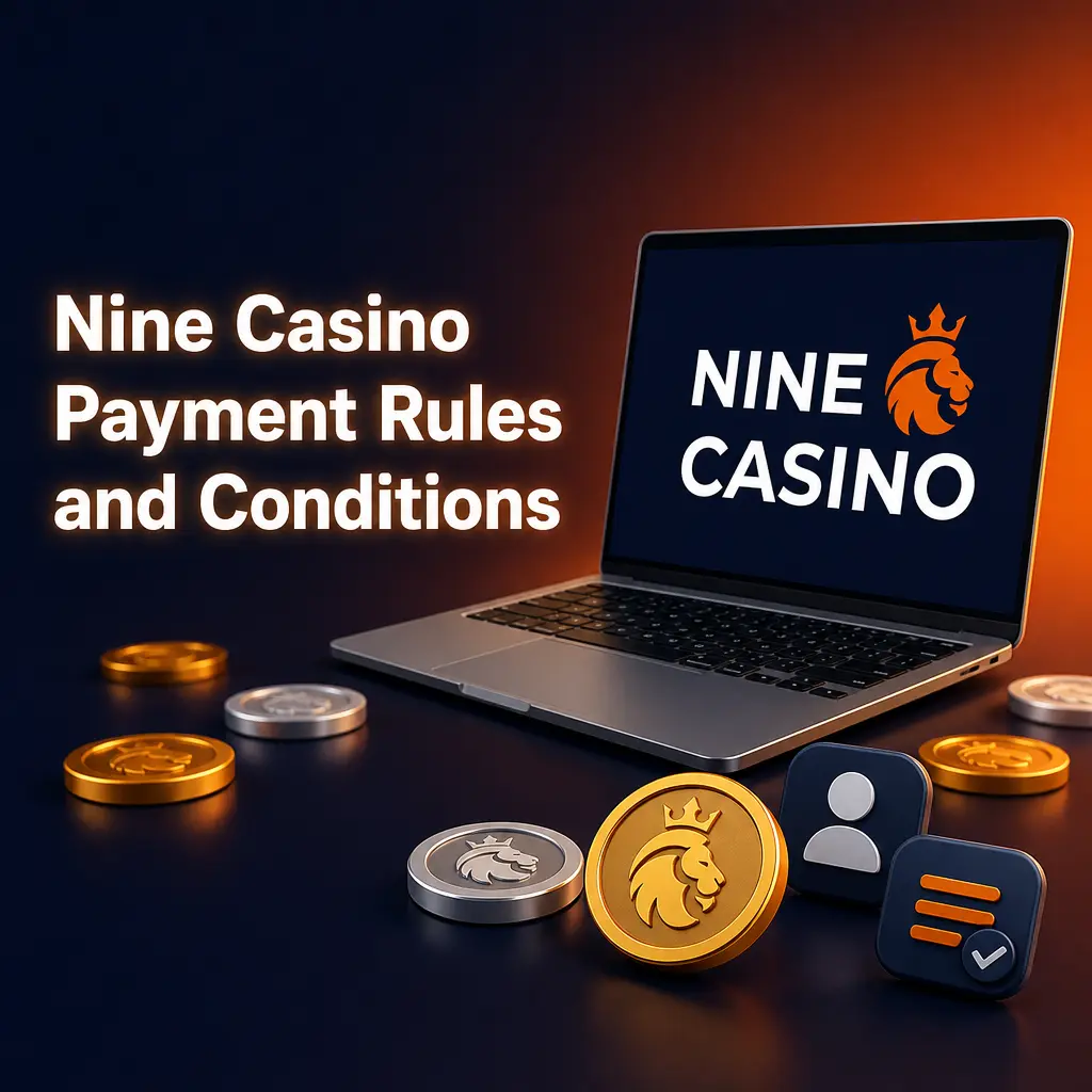 Nine Casino payment rules and conditions