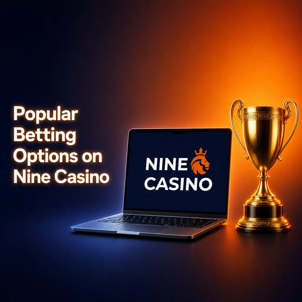 Nine Casino sportsbook betting options screen